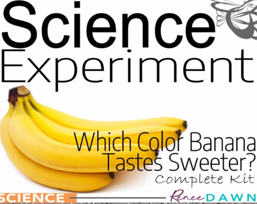 Banana Science Experiment example kit